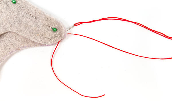 Weihnachtswichtel basteln - Schritt 15