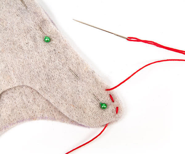 Weihnachtswichtel basteln - Schritt 16