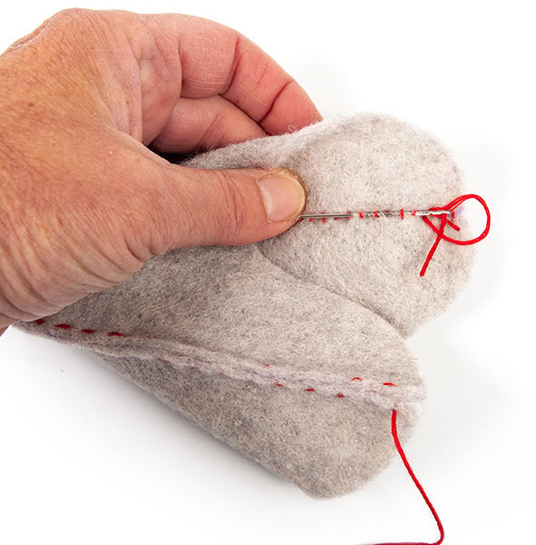 Weihnachtswichtel basteln - Schritt 17