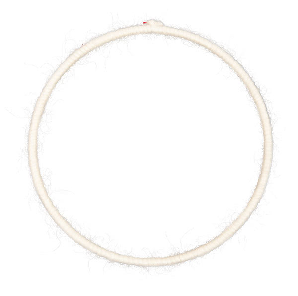 Winterkinder mit Filzkleid basteln - Schritt 1