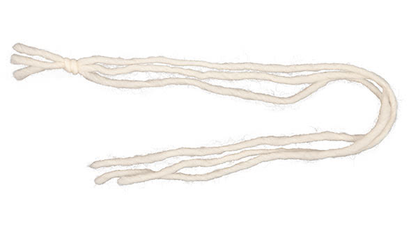 Winterkinder mit Filzkleid basteln - Schritt 4