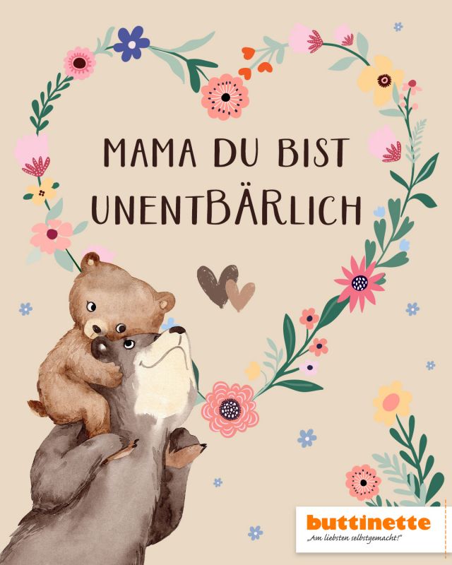 Heldin des Herzens, Näh-Queen und Chaos-Zauberin – heute feiern wir DICH, Mama! 🧵👑💐
Ob Du Pflaster klebst wie ein Profi, Bastelideen zauberst wie eine Künstlerin oder einfach immer weißt, wo das verlorene Kuscheltier steckt – Du bist unser Alltagswunder!
💌 Von Herzen: Danke für alles.
Hab einen wunderbaren Muttertag – heute wird nicht gearbeitet, sondern genossen! 🛁🍓🌸

#mamaglück #muttertagsmagie #dankemama #nähenmitliebe #buttinette
